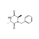 (3S,6R)-1-Benzyl-3,6-dimethylpiperazine-2,5-dione