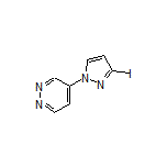 4-(3-Iodo-1-pyrazolyl)pyridazine