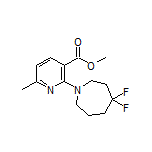 Methyl 2-(4,4-Difluoroazepan-1-yl)-6-methylnicotinate