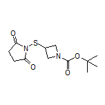1-Boc-3-[(2,5-dioxo-1-pyrrolidinyl)thio]azetidine