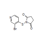 1-[(3-Bromo-4-pyridyl)thio]pyrrolidine-2,5-dione