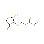 Methyl 3-[(2,5-Dioxo-1-pyrrolidinyl)thio]propanoate