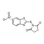 1-[(6-Nitro-2-benzothiazolyl)thio]pyrrolidine-2,5-dione