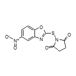 1-[(5-Nitro-2-benzoxazolyl)thio]pyrrolidine-2,5-dione