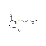 1-[(2-Methoxyethyl)thio]pyrrolidine-2,5-dione
