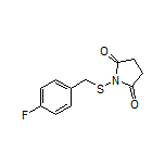 1-[(4-Fluorobenzyl)thio]pyrrolidine-2,5-dione