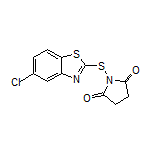 1-[(5-Chloro-2-benzothiazolyl)thio]pyrrolidine-2,5-dione