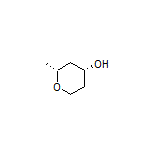 (2R,4R)-2-Methyltetrahydro-2H-pyran-4-ol