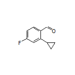 2-Cyclopropyl-4-fluorobenzaldehyde