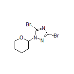 3,5-Dibromo-1-(tetrahydro-2H-pyran-2-yl)-1H-1,2,4-triazole