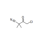 4-Chloro-2,2-dimethyl-3-oxobutanenitrile