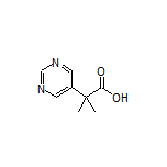 2-Methyl-2-(5-pyrimidinyl)propanoic Acid