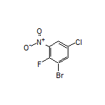 1-Bromo-5-chloro-2-fluoro-3-nitrobenzene