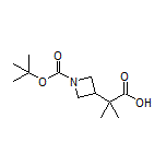 2-(1-Boc-azetidin-3-yl)-2-methylpropanoic Acid