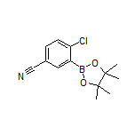 2-Chloro-5-cyanophenylboronic Acid Pinacol Ester