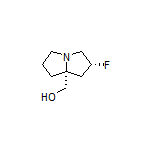 [(2R,7aR)-2-Fluorohexahydro-1H-pyrrolizin-7a-yl]methanol