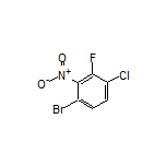 1-Bromo-4-chloro-3-fluoro-2-nitrobenzene