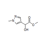 Methyl 2-Hydroxy-2-(1-methyl-4-pyrazolyl)acetate