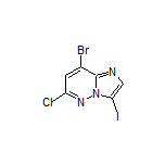 8-Bromo-6-chloro-3-iodoimidazo[1,2-b]pyridazine