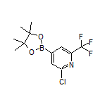 2-Chloro-6-(trifluoromethyl)pyridine-4-boronic Acid Pinacol Ester