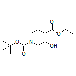 Ethyl 1-Boc-3-hydroxypiperidine-4-carboxylate