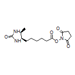 2,5-Dioxopyrrolidin-1-yl 6-[(4R,5S)-5-Methyl-2-oxoimidazolidin-4-yl]hexanoate