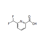 6-(Difluoromethyl)pyridine-2-carboxylic Acid