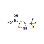 [5-(Trifluoromethyl)-1H-pyrazol-3-yl]boronic Acid