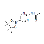 (2-Acetamido-5-pyrimidinyl)boronic Acid Pinacol Ester