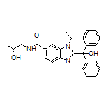 (R)-1-Ethyl-2-(hydroxydiphenylmethyl)-N-(2-hydroxypropyl)-1H-benzo[d]imidazole-6-carboxamide