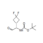 (S)-2-(Boc-amino)-2-(3,3-difluorocyclobutyl)acetaldehyde