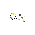 3-[(Methylsulfonyl)methyl]-1H-pyrazole