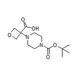 3-(4-Boc-1-piperazinyl)oxetane-3-carboxylic Acid