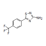 5-[4-(Trifluoromethyl)phenyl]-1,2,4-thiadiazol-3-amine