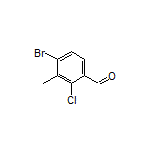 4-Bromo-2-chloro-3-methylbenzaldehyde