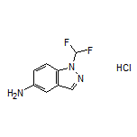 1-(Difluoromethyl)-1H-indazol-5-amine Hydrochloride