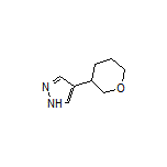 4-(Tetrahydro-2H-pyran-3-yl)-1H-pyrazole