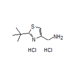 [2-(tert-Butyl)-4-thiazolyl]methanamine Dihydrochloride