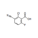 2-Chloro-3-cyano-6-fluorobenzoic Acid