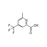 6-Methyl-4-(trifluoromethyl)pyridine-2-carboxylic Acid