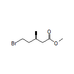 Methyl (S)-5-Bromo-3-methylpentanoate