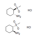 trans-2-(Methylsulfonyl)cyclohexanamine Hydrochloride