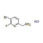 (5-Bromo-6-fluoropyridin-2-yl)methanamine Hydrochloride