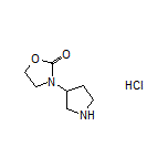 3-(3-Pyrrolidinyl)oxazolidin-2-one Hydrochloride