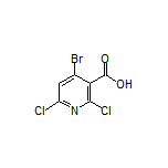 4-Bromo-2,6-dichloronicotinic Acid