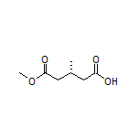 (R)-5-Methoxy-3-methyl-5-oxopentanoic Acid