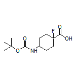 4-(Boc-amino)-1-fluorocyclohexanecarboxylic Acid