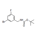 1-(3-Bromo-5-fluorophenyl)-N-Boc-methanamine