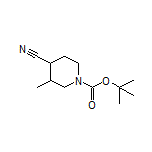 1-Boc-3-methylpiperidine-4-carbonitrile