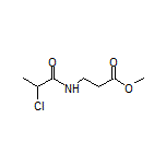 Methyl 3-(2-Chloropropanamido)propanoate